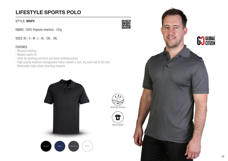 Unisex Lifestyle Sports Polo