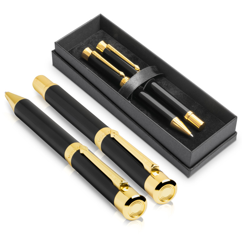 Alex Varga Corona Ball Pen & Rollerball Set