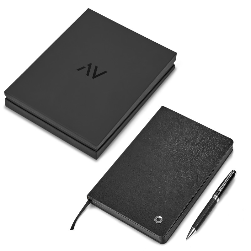 Alex Varga Corinthia Hard Cover Notebook & Pen Set