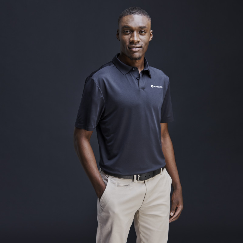 Mens Alex Varga Questana Seamless Golf Shirt