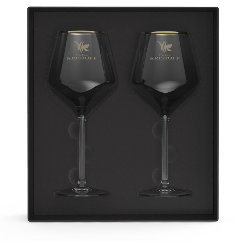 Andy Cartwright Afrique Dusk Wine Glass Set