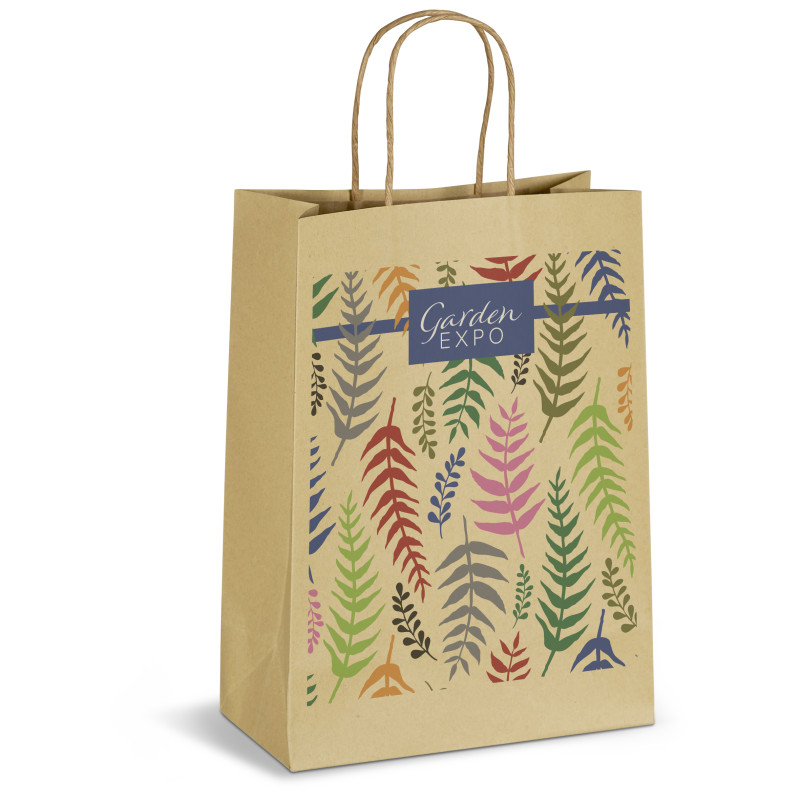 Custom Ecological Midi Gift Bag 150gsm