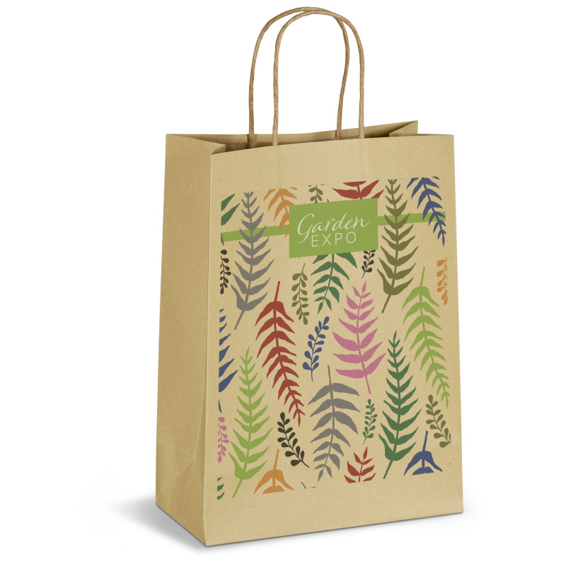 Custom Ecological Midi Gift Bag 150gsm