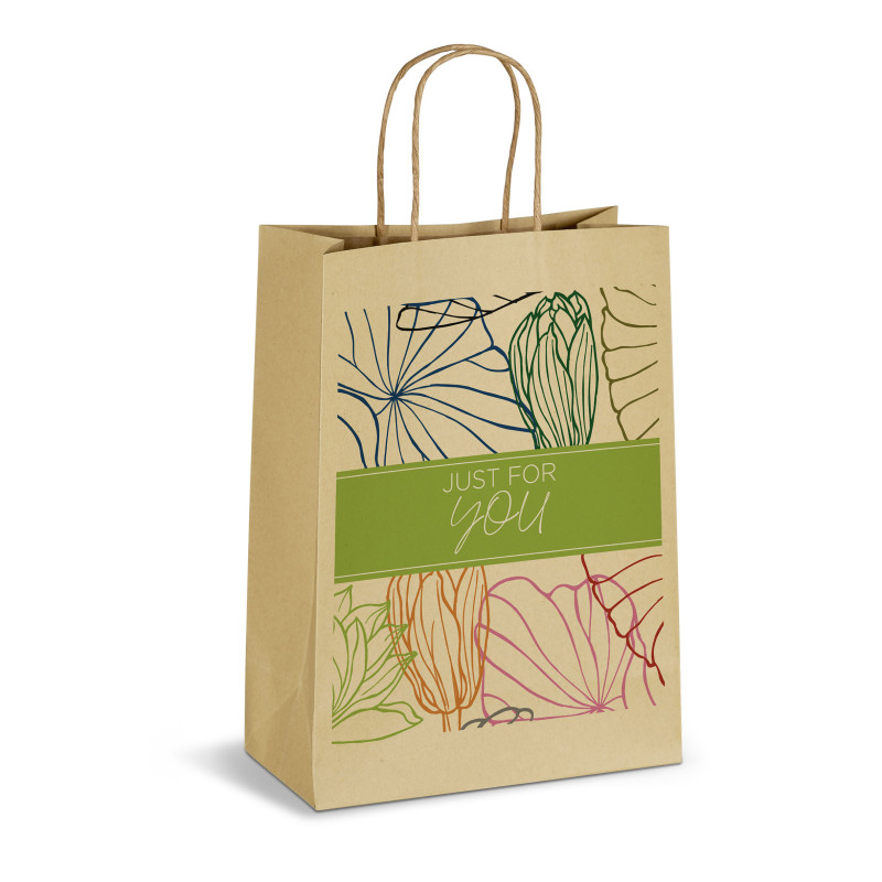 Custom Ecological Midi Gift Bag 150gsm