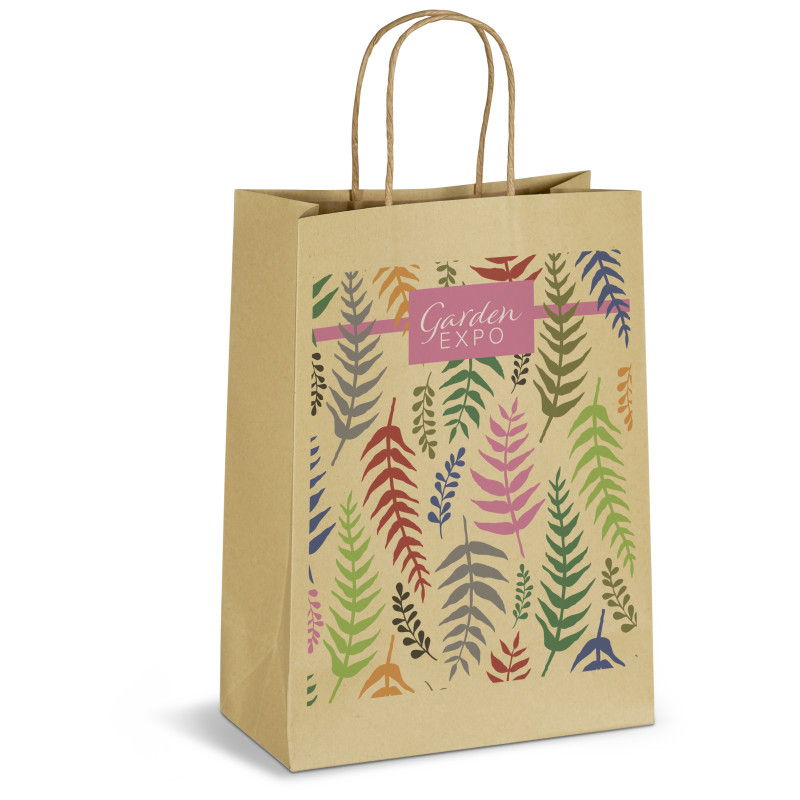 Custom Ecological Midi Gift Bag 150gsm