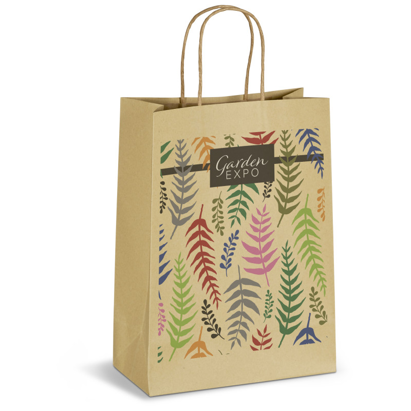 Custom Ecological Midi Gift Bag 150gsm