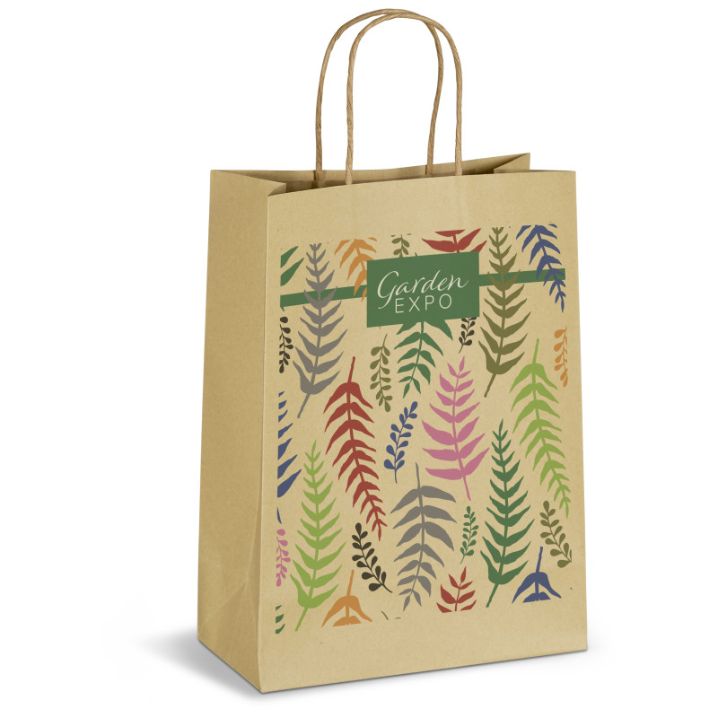 Custom Ecological Midi Gift Bag 150gsm