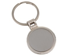 Budget Round Keyring