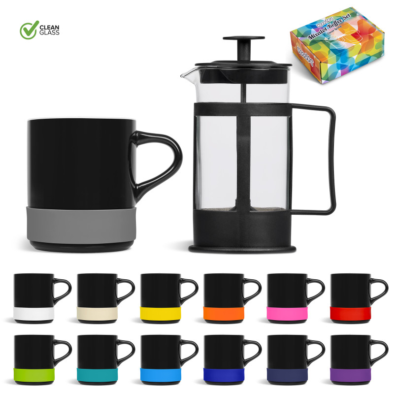 Kooshty Mixalot Black Koffee Set