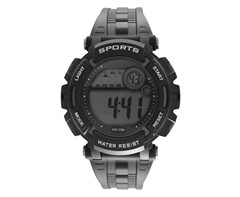 LCD WR 30M Sports Watch