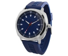 Mens Sporty Textured Watch