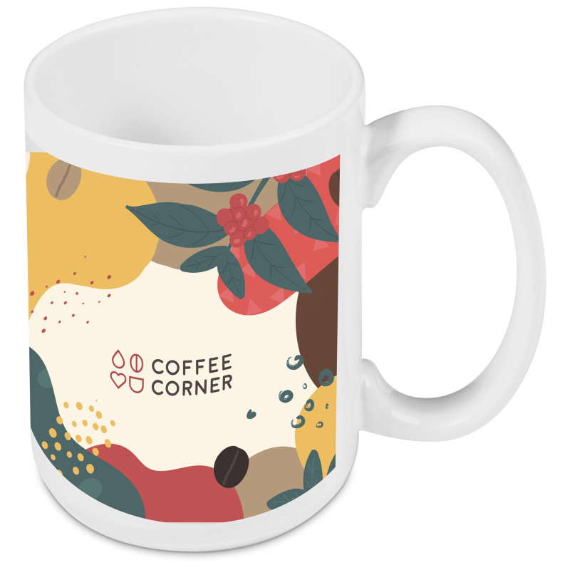 Super Sublimation Ceramic Coffee Mug - 450ml