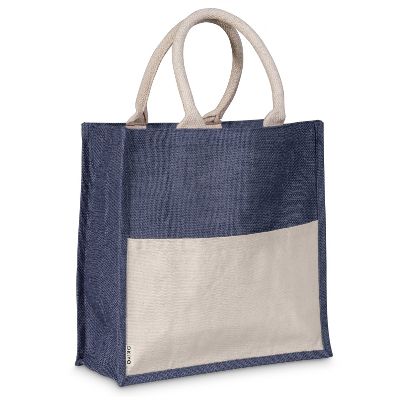 Okiyo Kachi Jute & Cotton Tote