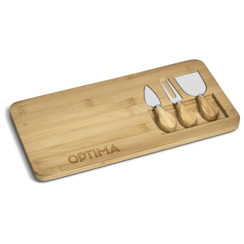 Okiyo Chizu Bamboo Cheese Board Set