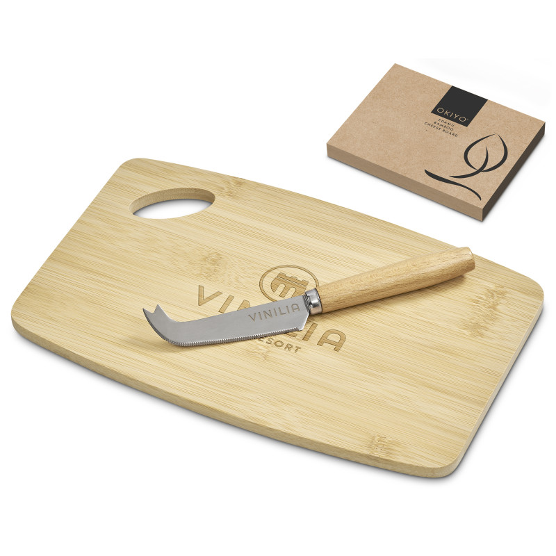 Okiyo Edamu Bamboo Cheese Board