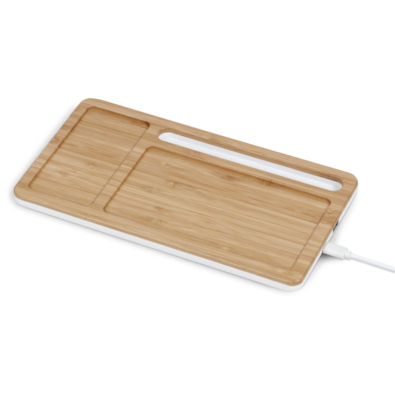 Okiyo Musen Desk Organiser with Wireless Charger