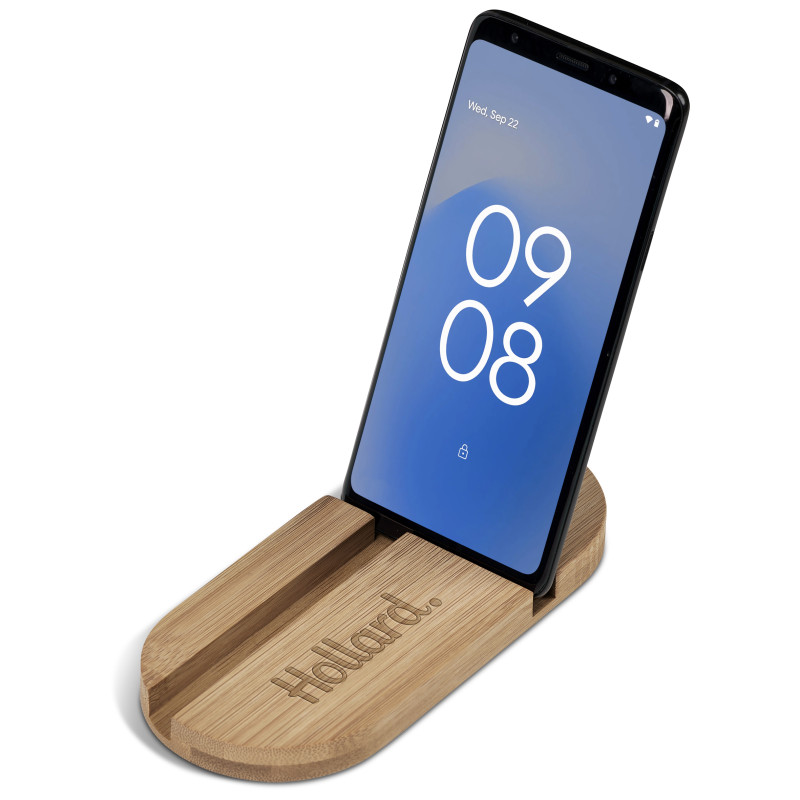 Okiyo Kurosu Bamboo Phone Stand