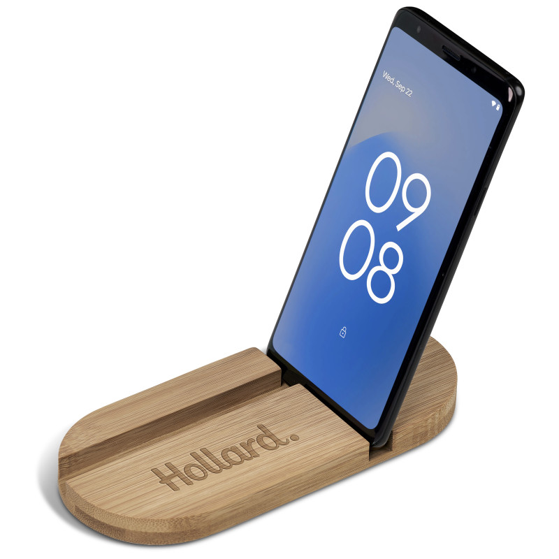 Okiyo Kurosu Bamboo Phone Stand