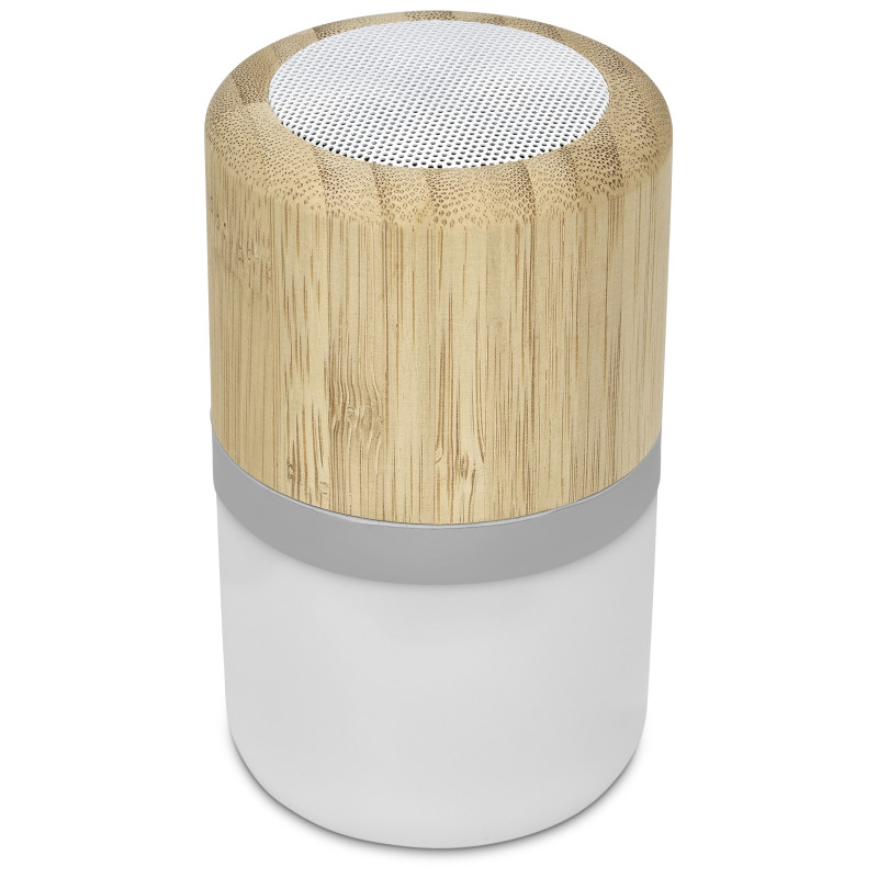 Okiyo Heiwa Bamboo Bluetooth Speaker & Night Light