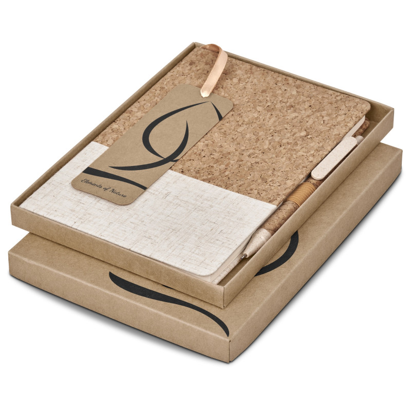 Okiyo Cardon Cork Notebook & Pen Set