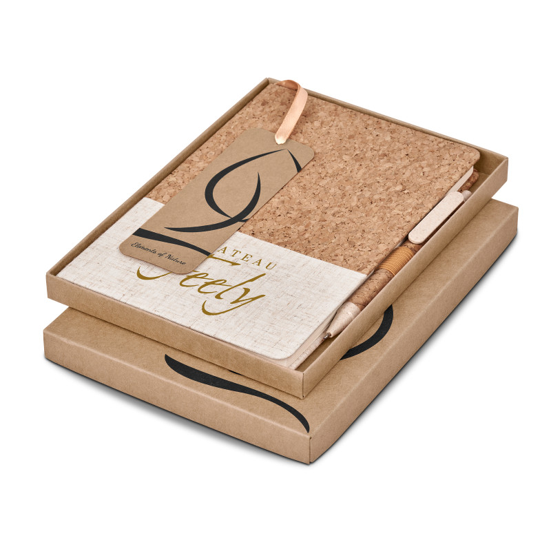 Okiyo Cardon Cork Notebook & Pen Set