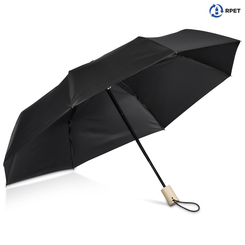 Okiyo Ameno Recycled PET Auto-Open Compact Umbrella