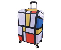 Stretch Luggage Cover - 28 inch (Checkered)