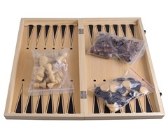 39cm Chess & Backgammon & Checkers Set