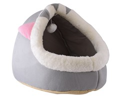 Cat Plush Bed - Blue Ears