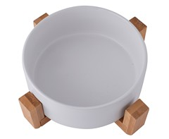 1-Piece Pet Bowl & Stand