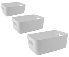 Storage Box 3-Piece Set