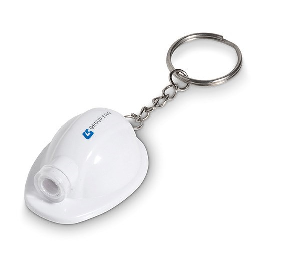 Construction Torch Keyholder - Solid White