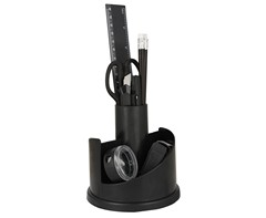 Rotating Desk Organiser with Stationery