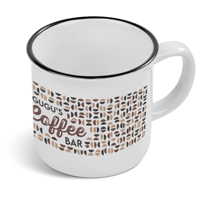 Serendipio York Ceramic Sublimation Coffee Mug - 280ml