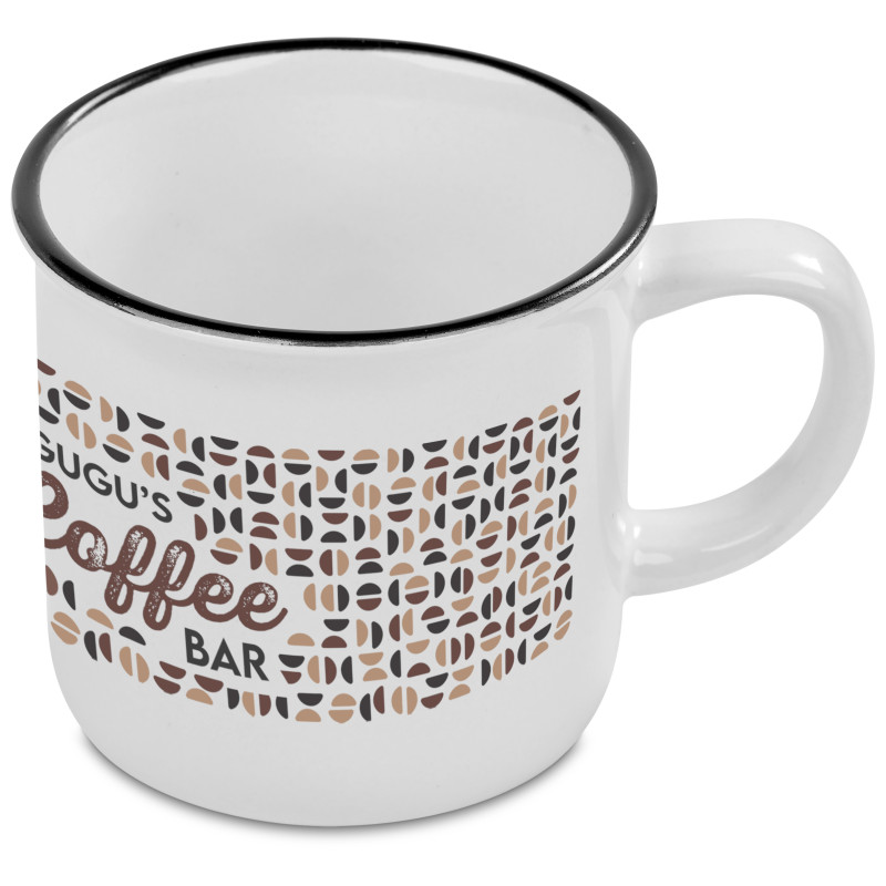 Serendipio York Ceramic Sublimation Coffee Mug - 280ml