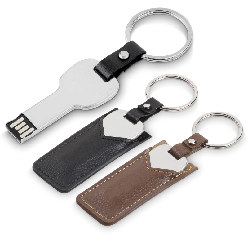 Keyed-In Flash Drive Keyholder - 8GB