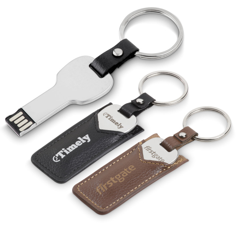 Keyed-In Flash Drive Keyholder - 8GB