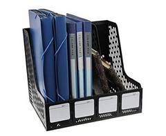 4 Bay File Holder