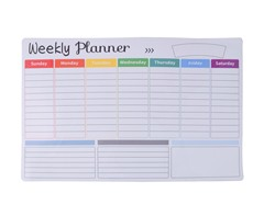 Magnetic Weekly Planner & Dry Erase Marker