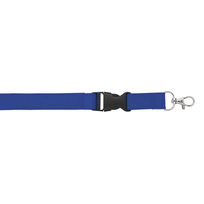 Woven Lanyard with Plastic Buckle