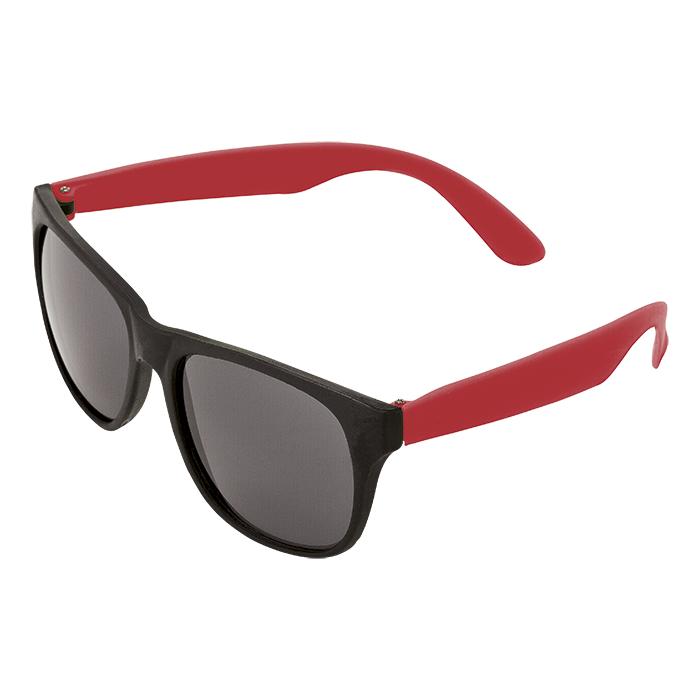 Sunglasses with Fluorescent Sides