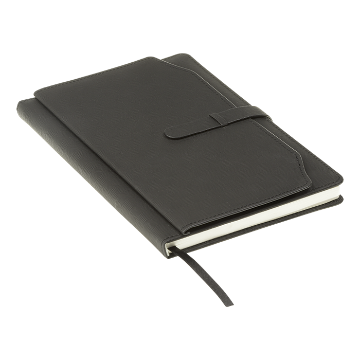 A5 Notebook with Outer Pouch