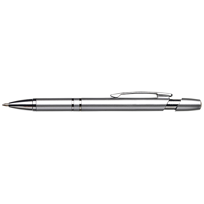 Dual Ring Metallic Ballpoint Pen