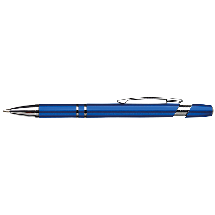 Dual Ring Metallic Ballpoint Pen