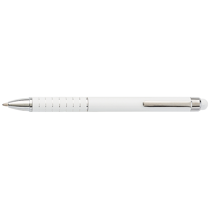 Aluminium Ballpoint Pen with Matching Colour Stylus