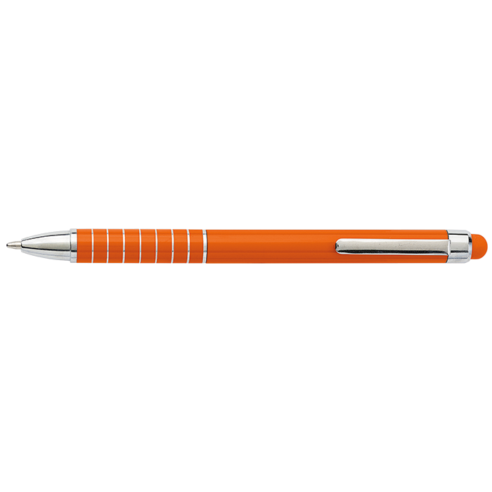 Aluminium Ballpoint Pen with Matching Colour Stylus