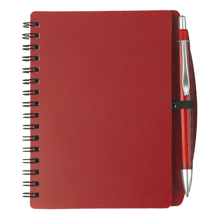 A6 Spiral Notebook and Pen