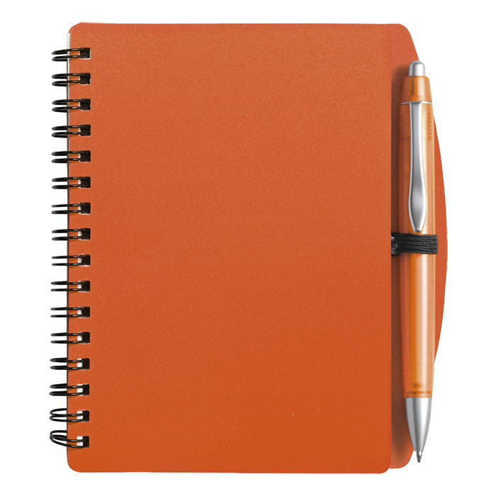 A6 Spiral Notebook and Pen