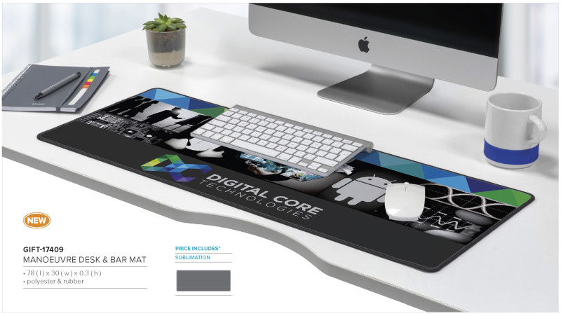 Manoeuvre Sublimation Desk Or Bar Mat