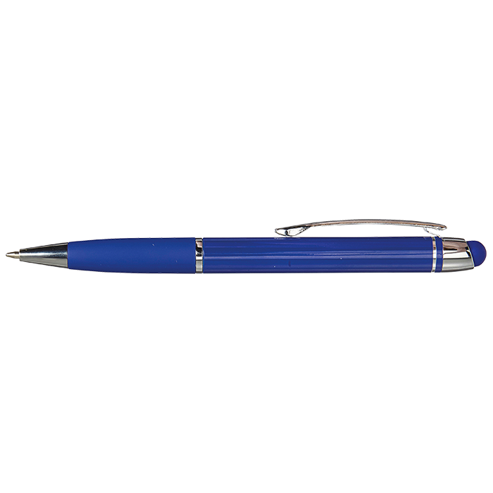 Stylus Ballpoint Pen with Matching Coloured Grip